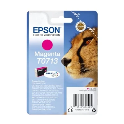 Bild av Epson T0713 Magenta Ink Bläckpatron