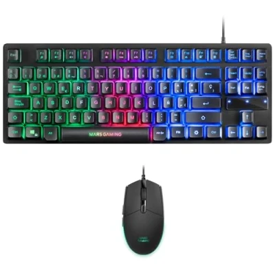 Bild av Mars Gaming MCPTKL, H Mech tangentbord mi mus set, 3 200 DPI, ES layout