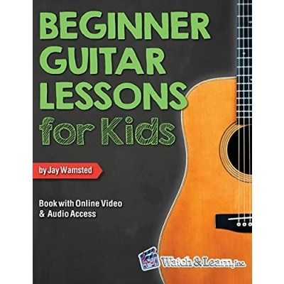 Bild av Beginner Guitar Lessons for Kids Book: with Online Video and Audio Access