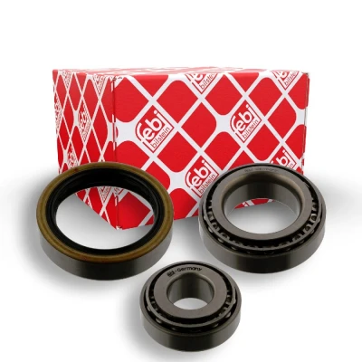 Bild av FEBI BILSTEIN 05592 Kit de roulements roue Essieu avant gauche, droit avec bague d&#039;étanchéité 40 Roulement à rouleaux coniques