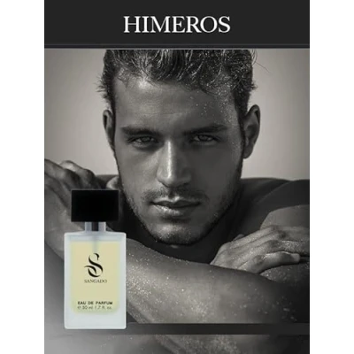 Bild av HIMEROS by SANGADO, Parfym för Män, 8 10 timmars Hållbarhet, Lyxig doft, Aromatisk Fougere, Exklusiva Franska Dofter, Extra Koncentrerade (Eau De Parfum), Lockande, Beroendeframkallande, 50 ml spray