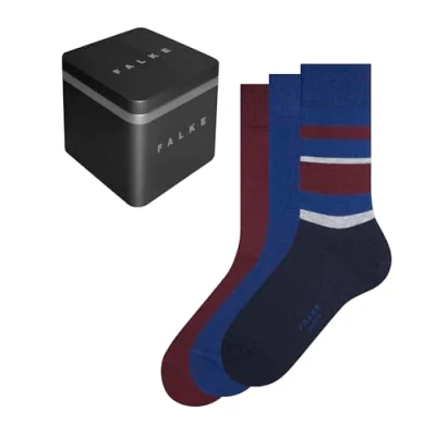 Bild av FALKE Herrstrumpor (3 pack), Flerfärgad (sortiment 20), 42 EU