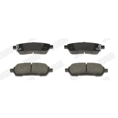 Bild av JURID 573648J Jeu de plaquettes frein avec indicateur d&#039;usure SUZUKI: SWIFT 5, 4, Baleno II 3/5 portes, DAIHATSU: Materia, Sirion II, Cuore 7