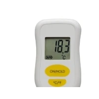 Bild av TFA Dostmann 31.1034, elektronisk miljötermometer, ficka, digital, vit, rektangulär, C