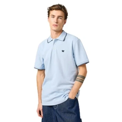 Bild av Wrangler Short Sleeve Regular FIT Piké, Storlek: Medium, Blue