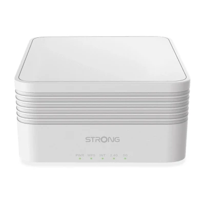Bild av STRONG Atria Wi Fi Mesh AX3000 Add On WLAN förstärkare för täckning och hastighet, 6, dubbla band, åtkomstpunkt router, förlängning