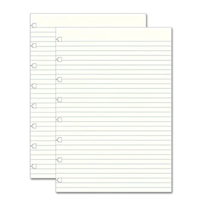 Bild av Filofax A5 anteckningar tvåpack vit linjerad (152008) X 2