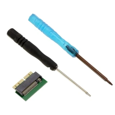 Bild av KALEA INFORMATIQUE M2 adapter för att ersätta den ursprungliga SSD en bärbar Mac 2013, 2014, 2015, 2016, 2017, 2018, 2019, 2020, 12+16 punkter med M.2 NGFF PCIe M Key SSD, verktyg