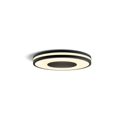 Bild av Philips Hue vit amb. LED taklampa inklusive dimmer, vit, dimbar, alla vita skuggor, styr via app, kompatibel med Amazon Alexa (Echo, Echo Dot)