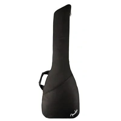 Bild av Fender Bärväska för basgitarr, vadderat gitarrfodral med ett bekvämt tvådelat handtag och ergonomiska ryggsäcksremmar, svart
