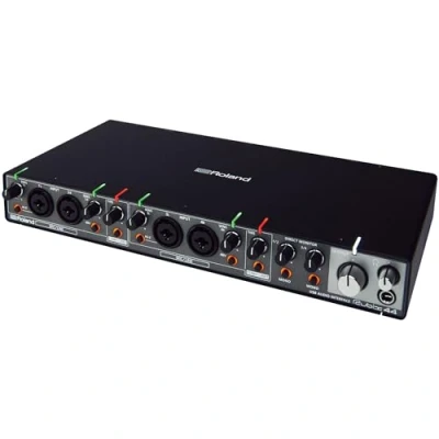 Bild av Roland Rubix44, Skrivbord, Svart, USB, 24 bit/192kHz, 44.1,48,96,192 kHz, USB