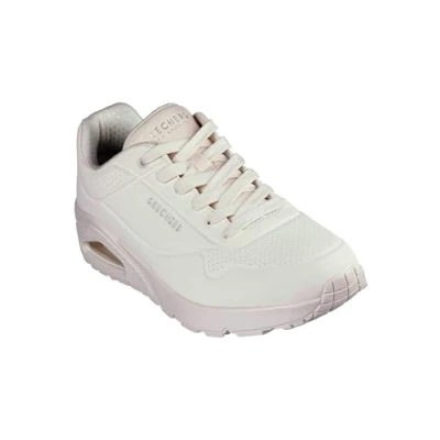 Bild av Skechers Dam Uno Stand On Air sneakers, Vit Wwht, 42 EU