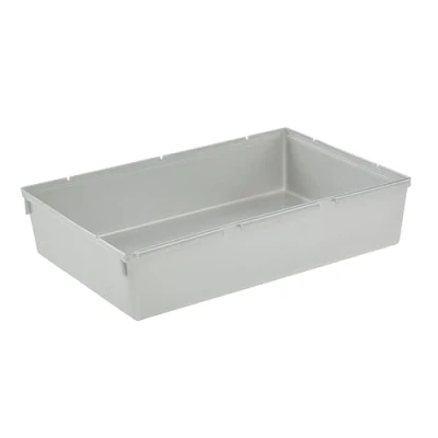 Bild av keeeper Organisationssystem, obegränsade förlängningar, robust plast (PP), 23 x 15 5 cm, silver
