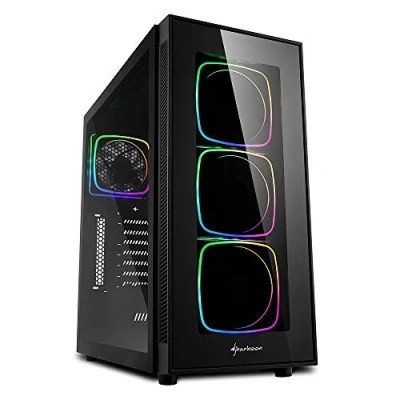 Bild av Sharkoon 4044951028221 ATX PC fodral TG6, RGB