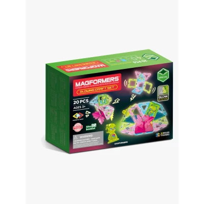 Bild av Magformers Glowing Craft Byggsats 20 Delar