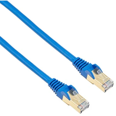 Bild av StarTech.com 0.5m blue Cat6a / Cat 6a Shielded Ethernet patch cable 0.5 m 50 cm Blå meter