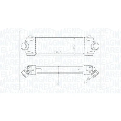 Bild av MAGNETI MARELLI 351319204320 Intercooler FORD: Transit Mk6 Сamion à Plateau/Сhâssis, Van, Minibus