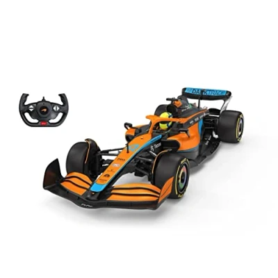 Bild av McLaren F1 MCL36 RC bil (1:12 skala) 2022 Formel 1 fjärrstyrd Förare Lando Norris + Daniel Ricciardo Kör för att överleva