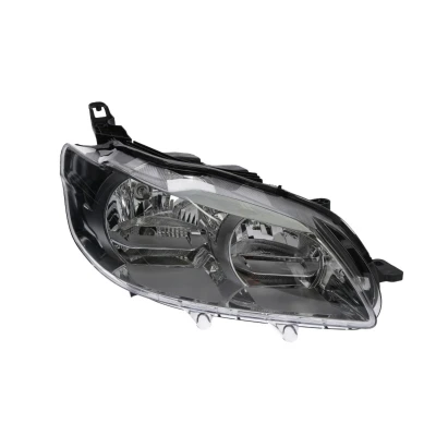 Bild av VALEO ORIGINAL PART 045125 Strålkastare Höger H7, H1, W5W, PY21W Halogen genomskinlig för högertrafik PEUGEOT: 301 Sedan 1.2 VTi 72, 1.6 115