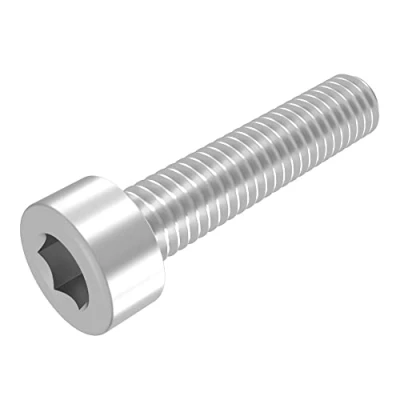 Bild av SECCARO Cylinderskruv M8 x 35 mm, rostfritt stål V2A VA A2, DIN 912/ISO 4762, insexkant, full gänga, 20 stycken