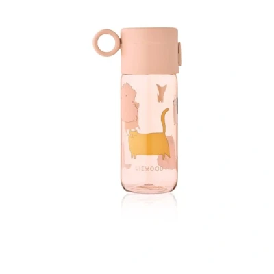 Bild av LIEWOOD Clemence Bottle Dricksflaska för barn 2503 Cats and Dogs / Sandy H18,5 x D6,5 cm 350 ml