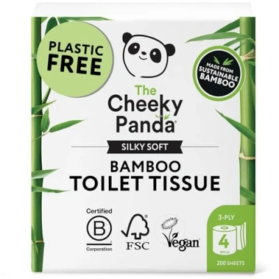 Bild av The Cheeky Panda Toalettpapper, 530 g, 4 Stycken
