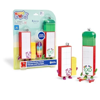 Bild av Learning Resources Numberblocks Figurer 11 &amp; 12 Lär Genom Lek 35 År