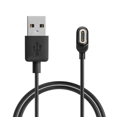 Bild av kwmobile USB kabelladdare kompatibel med imoo Watch Phone Z7/Z8/Z9/Z10 kabel laddningskabel för smartklocka svart