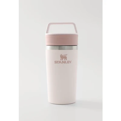 Bild av Stanley Cafe To Go Resemugg 0.35L Håller 4 Timmar Varmt 5 Kallt Rostfritt Stål Tål Maskindisk Lättburet Handtag Kaffekopp Rose Quartz