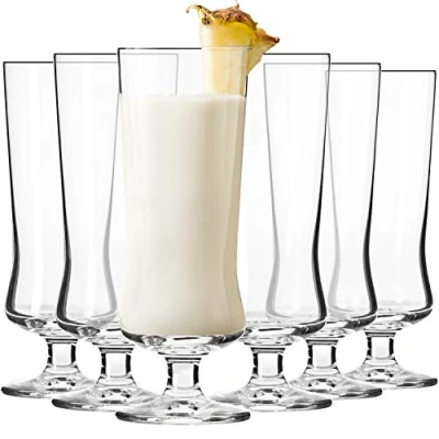 Bild av KROSNO PinaColada Cocktail Glasögon Set med 6 300 ML Avant Garde samlingen Perfekt för hem, restauranger och fester Kan diskas i diskmaskin