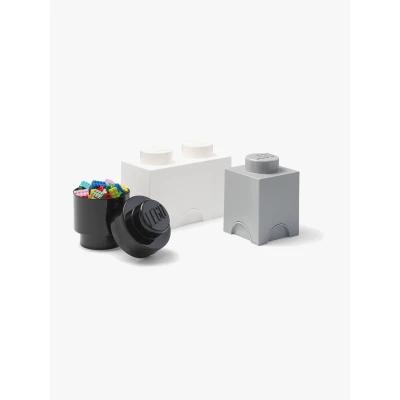 Bild av LEGO Förvaring 3, White/Grey/Black