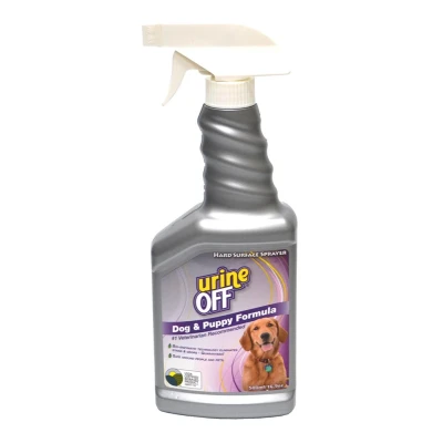 Bild av Urine Off Dog &amp; Puppy Formula with Hard Surface Sprayer Carpet Applicator Cap 500ml