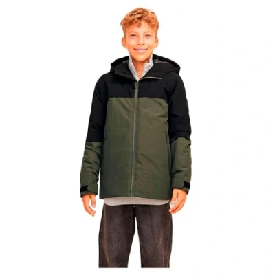 Bild av Jack &amp; Jones Junior Jcoaiden Transitional Vinterjacka för barn, Storlek: 140, Forest night/black