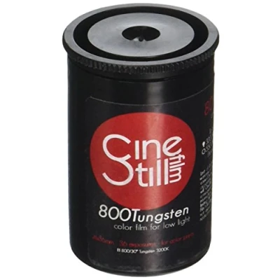 Bild av CINE CineStill Film 800135 800 Tungsten High Speed (ISO 800) Färgfilm, 36 exponeringar 135 DX kodad, Vit