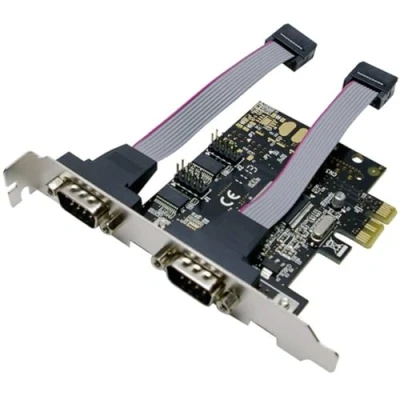 Bild av LogiLink 2 portar seriellt PCI Expresskort