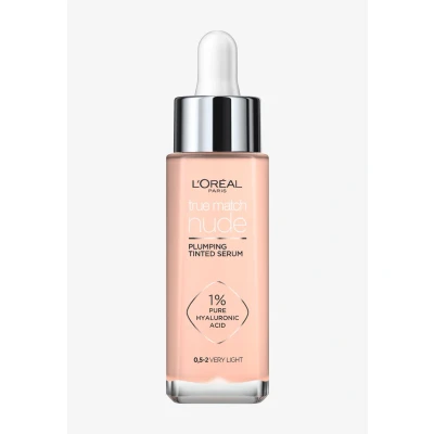 Bild av L&#039;Oréal Paris L&#039;ORÉAL TRUE Match NUDE Plumping Tinted Serum Foundation 0,52 V Färgad dagkräm, Storlek: 30 ml,