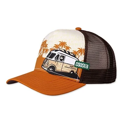 Bild av Coastal SurfBubbi Khaki/Rust HFT truckerkeps, Khaki/rost, one size