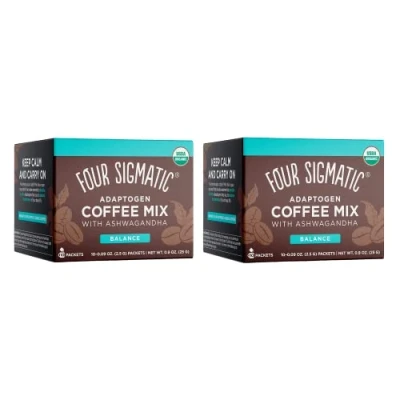 Bild av Four Sigma Adaptogen kaffe med Ashwagandha, 25 g (2 pack)