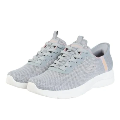 Bild av Skechers dam Dynamight 2.0 sneakers, grå, 6 UK, Grått, 39 EU
