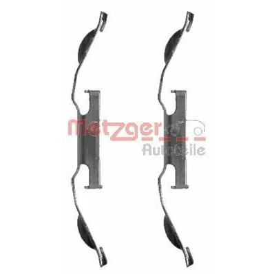 Bild av METZGER 109 1221 Kit d&#039;accessoires, plaquette de frein à disque BMW: 3 Coupe, Berline, Touring, FORD: S Max Mk1, MONDEO 4, Galaxy Mk2 MPV