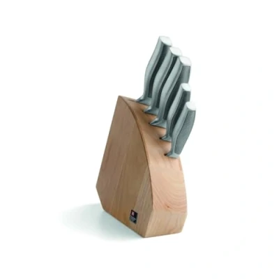Bild av Richardson Sheffield Sense 5 Piece Knife Set with Block Wood