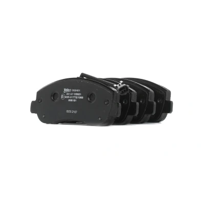 Bild av VALEO 302401 Jeu de plaquettes frein Essieu avant contact signal d&#039;usure inclus avec tôle anti bruit RENAULT: MASTER 3 Kasten,