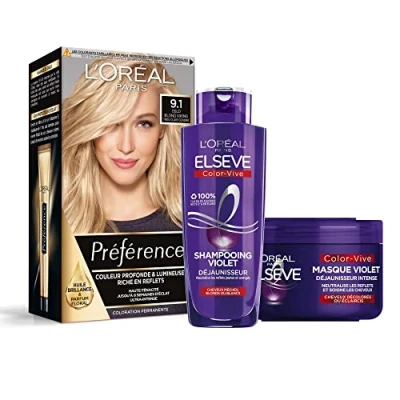 Bild av L&#039;Oréal Paris Preference Rutin Blond hårfärg 9,1 Oslo