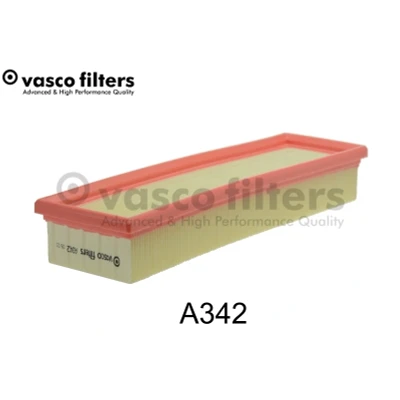 Bild av DAVID VASCO A342 Filtre à air 50 92 336 rectangulaire Cartouche filtrante PEUGEOT: 207 3/5 portes, SW, CITROËN: C3 II