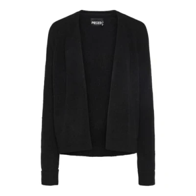 Bild av Pieces Pcellen Short Cardigan Kofta, Storlek: XL, Black