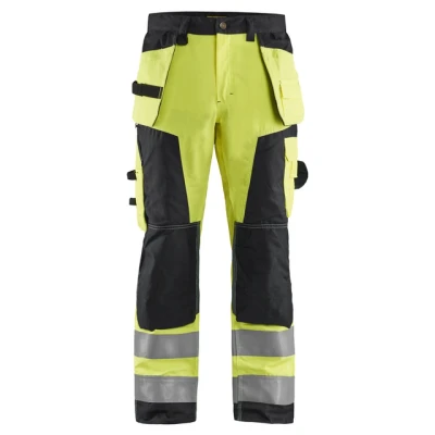 Bild av VARSELBYXA 1568 1811 HANTVERK VARSELGUL/SVART C60 Beijerbygg Byggmaterial