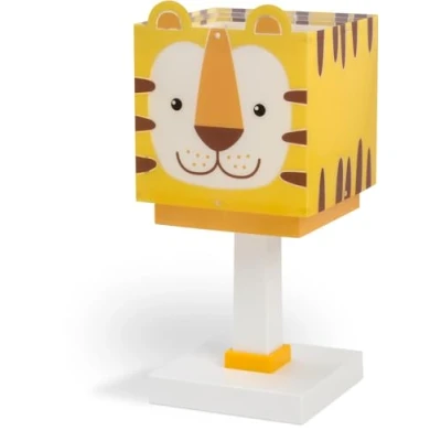 Bild av Dalber Barnbord sänglampa barnrum Little Tiger djur, gul, 64561, E14