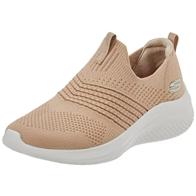 Bild av Skechers dam Ultra Flex 3.0 Let&#039;s Dance sneakers, EU, Mullvadsbrunt, 38.5 EU