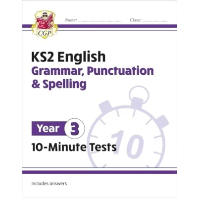 Bild av KS2 English 10 Minute Tests: Grammar, Punctuation &amp; Spelling Year 3