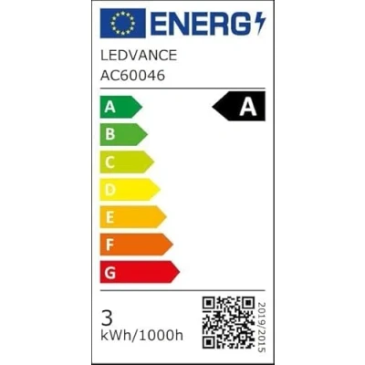 Bild av OSRAM LED ljusstake E14 2,2W 827 energiklass 3 pack